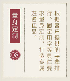 驻马店起名流程八
